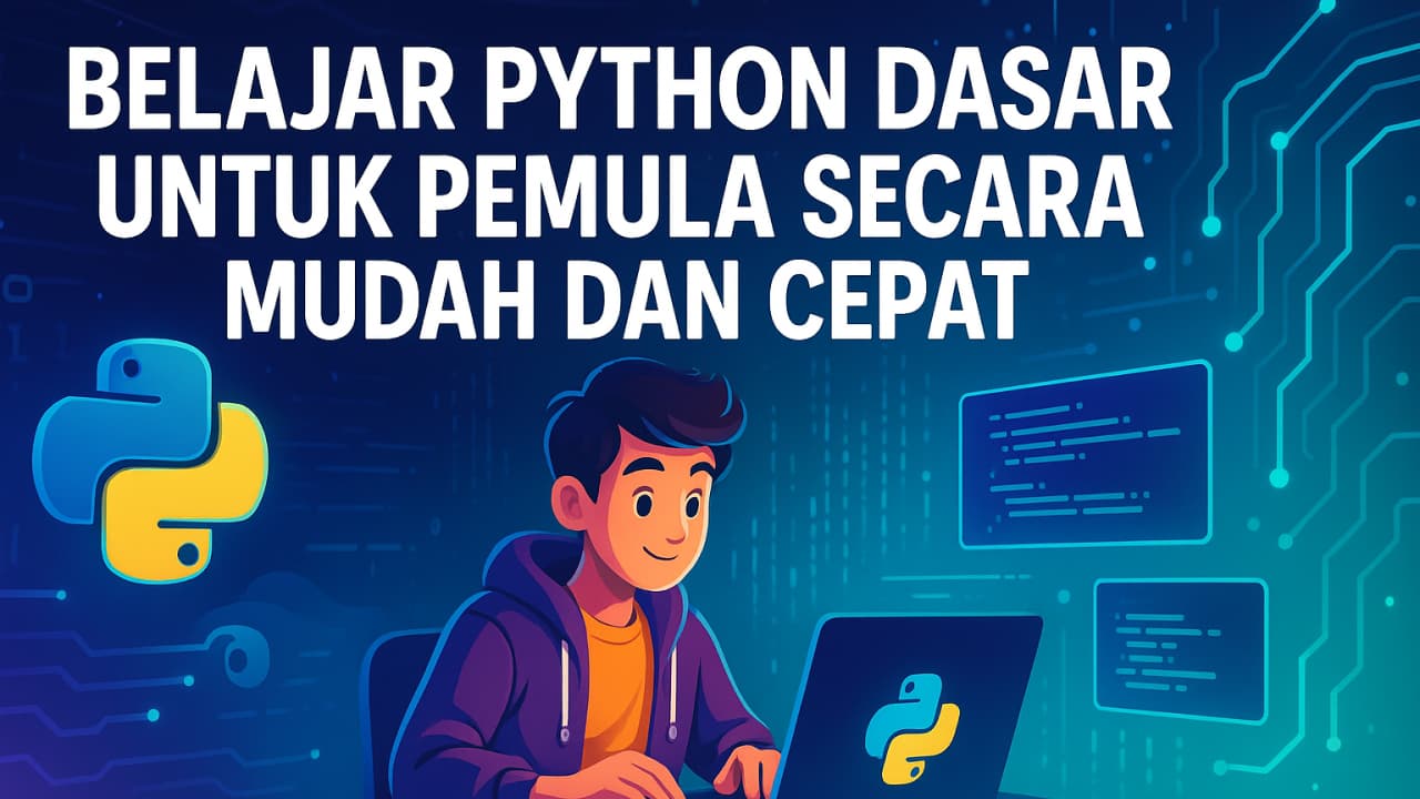 Belajar Python Dasar untuk Pemula Secara Mudah dan Cepat