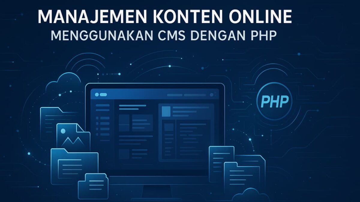 Manajemen Konten Online: Menggunakan CMS dengan PHP