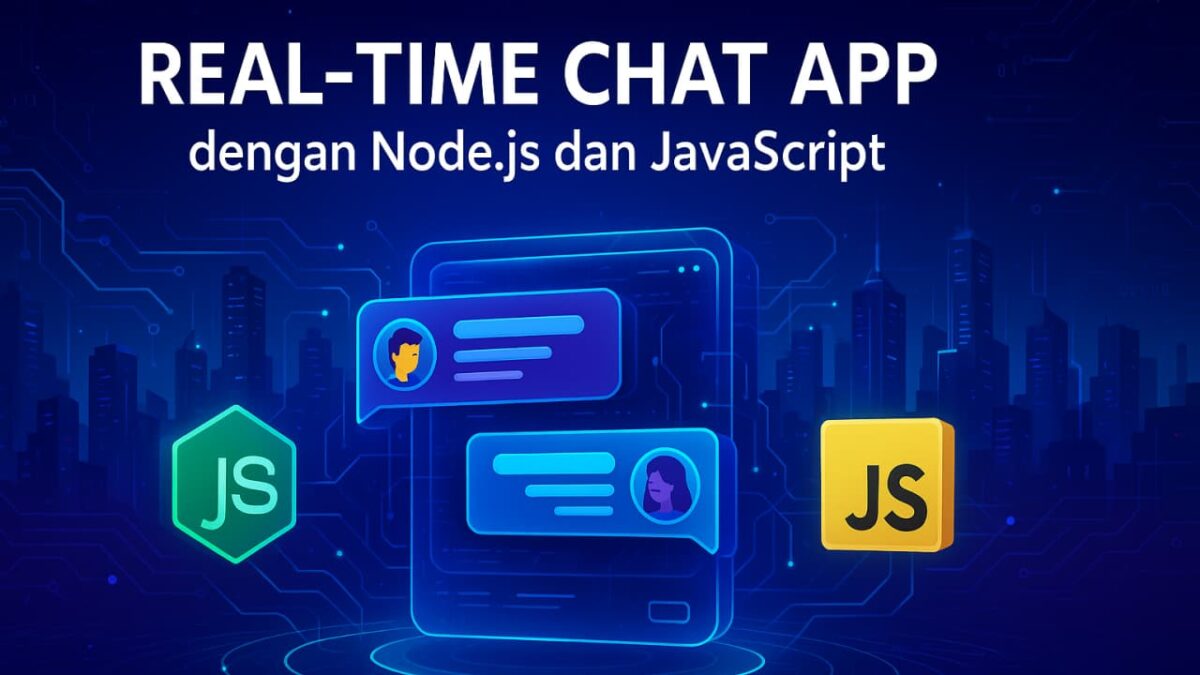 Real-time Chat App dengan Node.js dan JavaScript